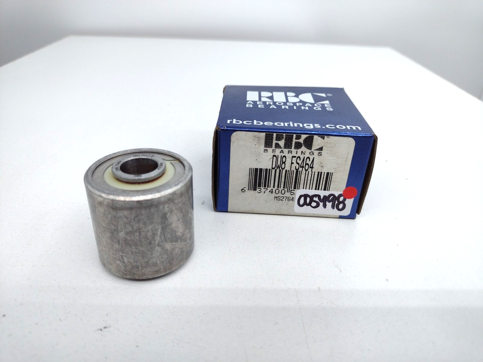 *** RBC Bearings DW8 FS464 Airframe Control Ball Bearing 1/2-inch Bore