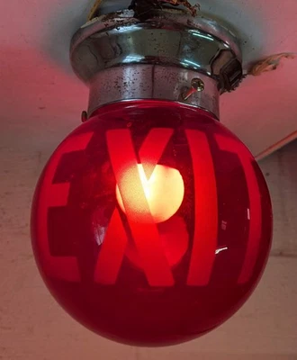 Red Antique Globes Fixtures for sale | eBay