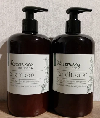 OLAIL Rosemary Infused Hair Set for dry & damaged hair Shampoo and Conditioner 500ml