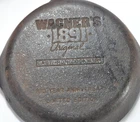 Wagner Miniature Cast Iron Pan ~ 100th Anniversary Limited Edition 1891 ~4" Inch