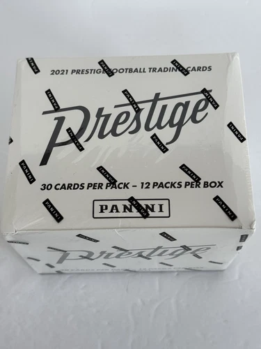 2021 Panini Prestige Football Box🔥12 Fat Packs Cello🔥New Factory Sealed 