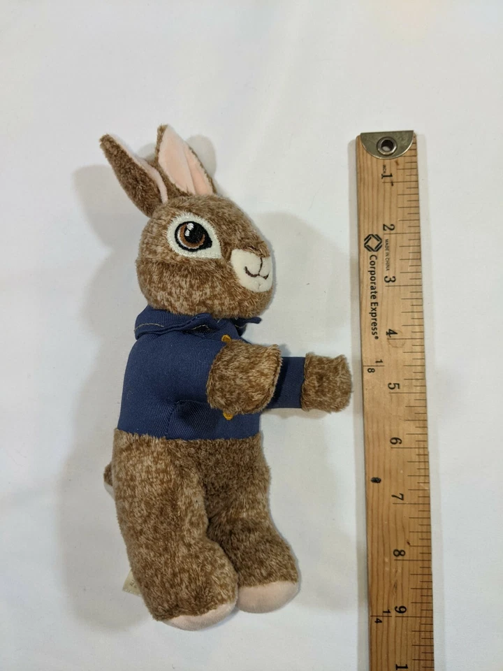 Dan Dee Peter Rabbit Plush Bunny 8 Inches Stuffed Animal Beatrix Potter - Image 2 of 4