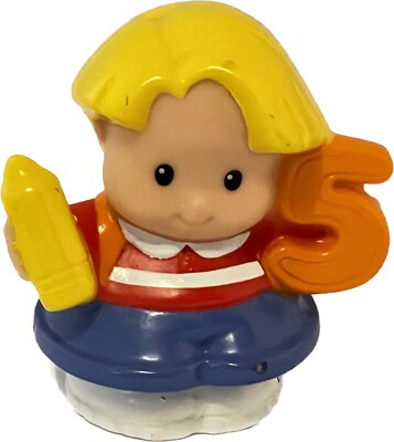 Fisher Price Little People TIME TO LEARN NUMBERS 2005 Eddie & Frog # 5