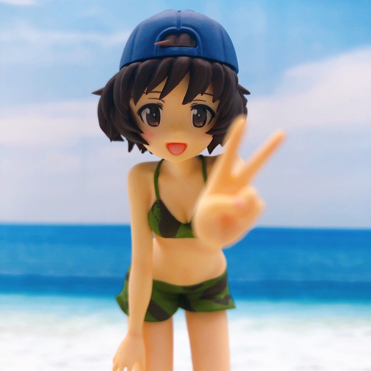 No Box) Girls und Panzer Yukari Akiyama Be-J Special Beach