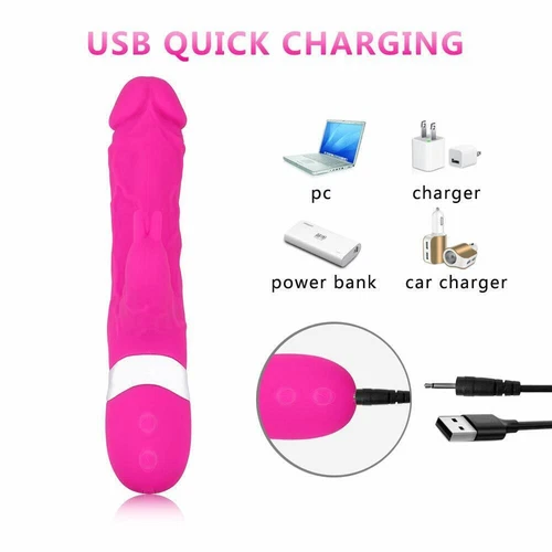 For-Women-Multispeed-Vibrator-G-Spot-Dildo-Rabbit-Female-Adult-Sex-Toy-Massager - Picture 11 of 12