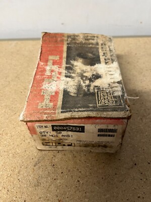 Lot Of 23 Hilti 457531 Drop In Concrete Anchors HDI ANSI 3/8  UNC C32