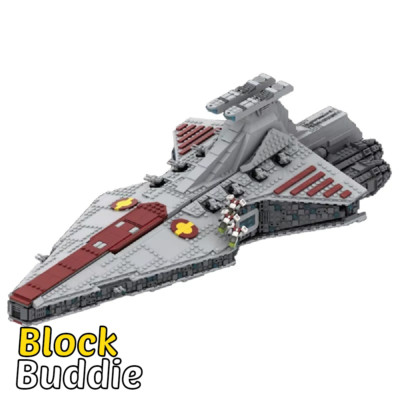 Star Wars Clone Wars Venator-Class Sternenzerstörer MOC 2568 Teile Klemmbaustein