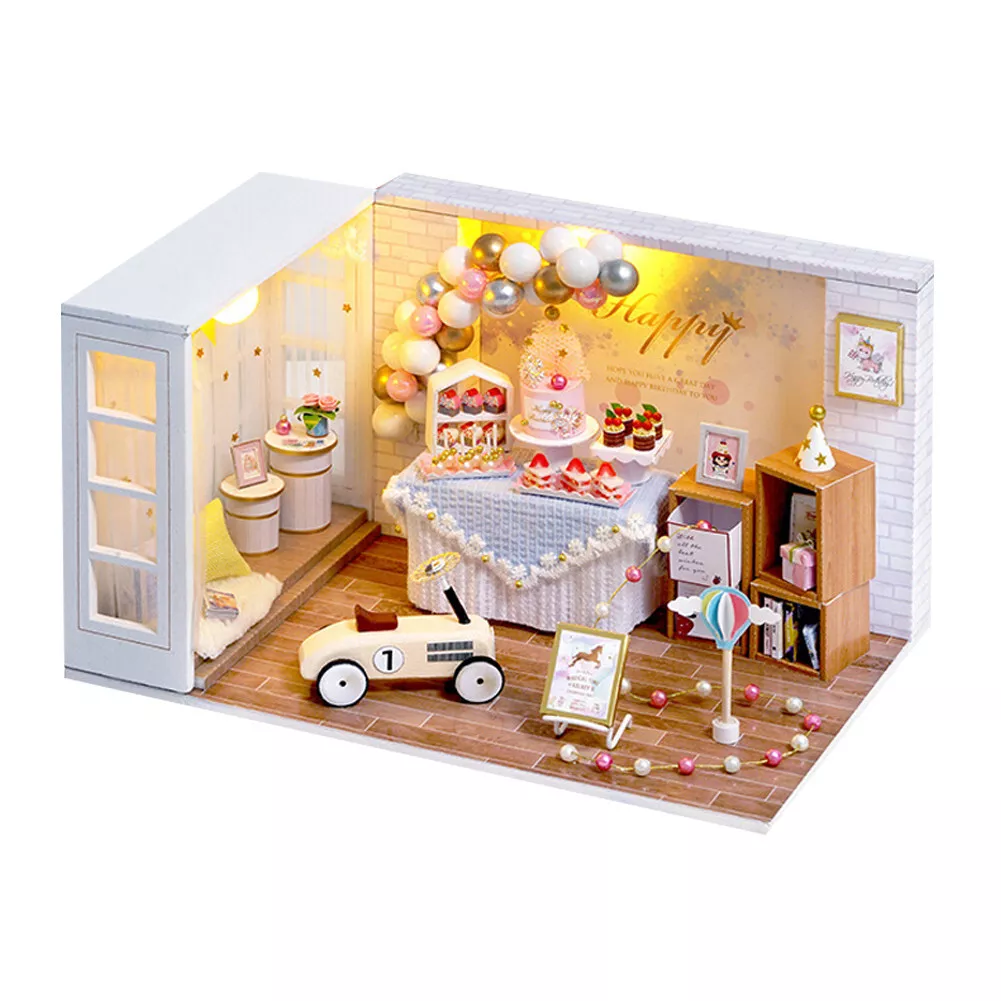 Buy Doll House Wooden Dolls Kitchen Set, Doll houses