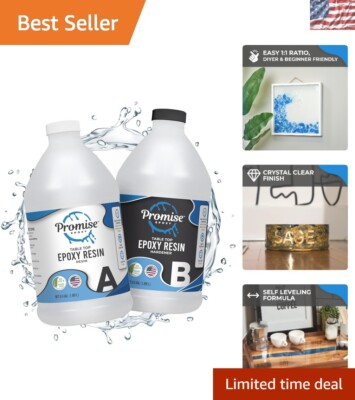 #ad Food Safe Epoxy Resin Durable 1 Gallon Kit Water Resistant for Creative Uses $68.39