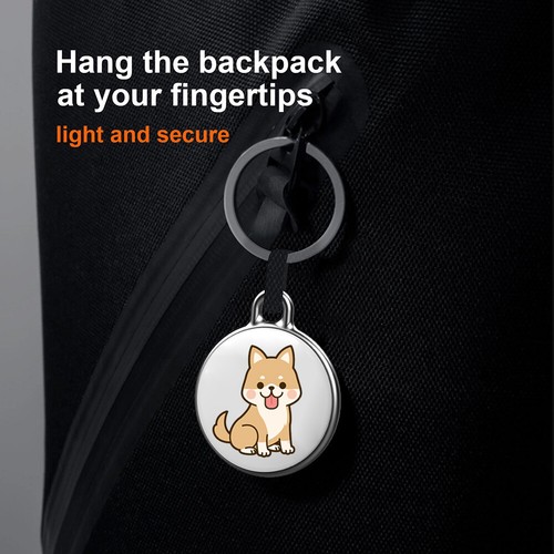 Dispositivo de rastreo GPS anti-perdida para mascotas compatible con Bluetooth para perros gatos - Imagen 9 de 18