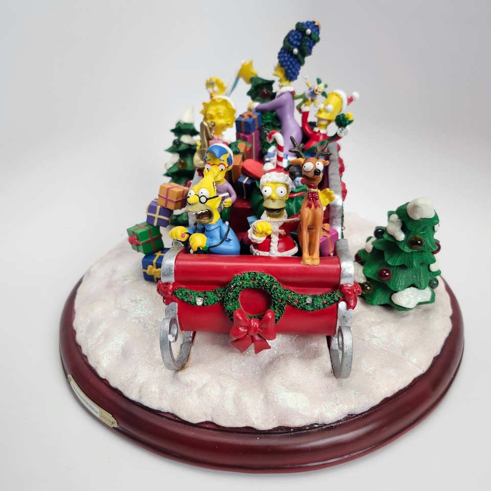 2007 Bradford Editions The Simpsons Dashing Through the Snow 10