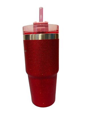 Stanley x Starbucks Japan Sakura 2024 Glitter Vivid Pink 16oz