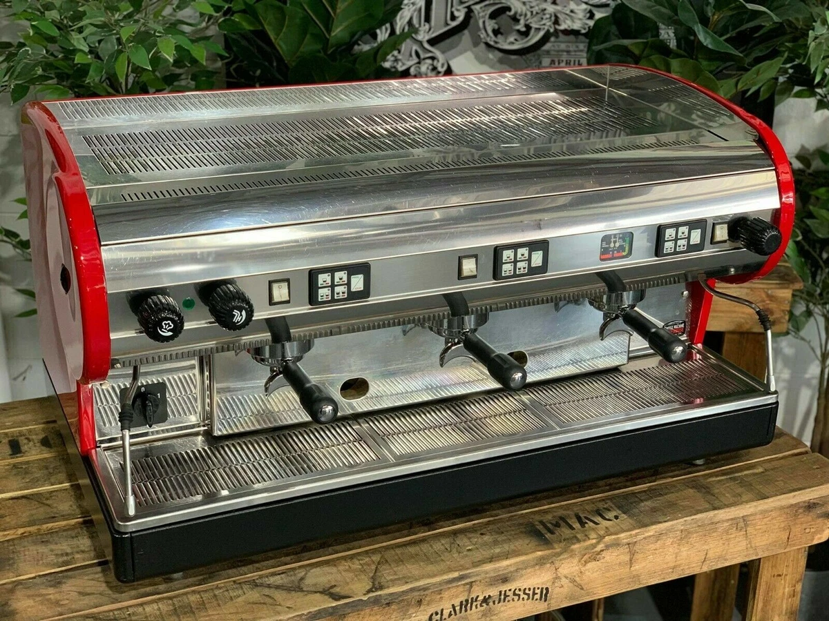 SAN MARINO LISA 2 GROUP BRASS STAINLESS ESPRESSO COFFEE MACHINE COMMERCIAL  CAFE