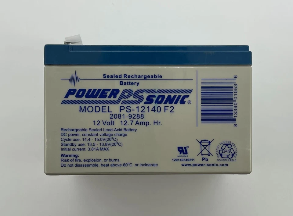 Simplex 2081-9288 Battery - Same Day Shipping (SEALED) - Image 2 of 3
