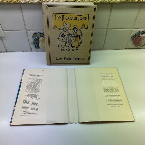 Die mexikanischen Zwillinge Lucy Fitch Perkins 1915 1. Auflage mit Staubjacke sehr gut - Bild 4 von 10