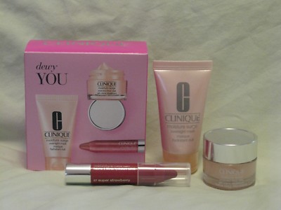 Clinique 'Dewy You' Set Moisture Surge Cream, Mask & Strawberry Chubby Stick 