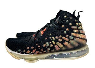 Nike LeBron‎ 17 Shoes Mens Size 11 Black Tie Dye Basketball Sneakers BQ3177-005 LeBron 17  main image 3