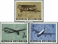 &Ouml;sterreich 1262-1264 (kompl.Ausg.) postfrisch 1968 Flugpost-Ausgabe