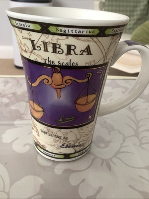 Waage Sternzeichen groß Tasse Sternzeichen Kaffee Tee Horoskop