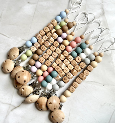 Personalisierter Schnullerclip Baby Junge Baby Mädchen Schnullerclip Neugeborenes Geschenk