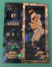 AMED ROSARIO - 2018 CONTENDERS OPTIC - ROOKIE - BLUE CRACKED ICE #/149
