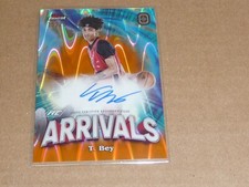 2022/23 Topps Finest OTE TYLER BEY AUTOGRAPH/AUTO ORANGE REFRACTOR /25 K4158