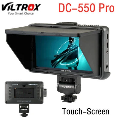 VILTROX DC-550 PRO 5,5 pollici 1200 Nits DSLR HD Director monitor video touch screen