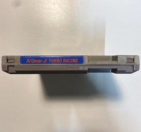 Al Unser Jr.'s Turbo Racing (Nintendo, NES 1990). Tested/Working.