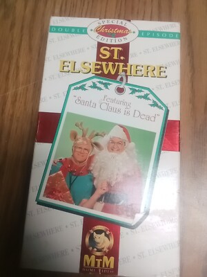 St.Elsewhere Soap Opera Christmas Special Featuring  Santa Claus Is Dead  VHS