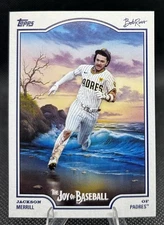 2025 Topps X Bob Ross The Joy of Baseball Jackson Merrill San Diego Padres