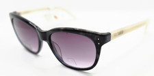 NEW DESIGNER FLOWER 1003 001 BLACK FRAME GRADIENT RX'ABLE SUNGLASSES 55-18
