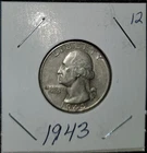 1943 Washington Quarter Lot #12