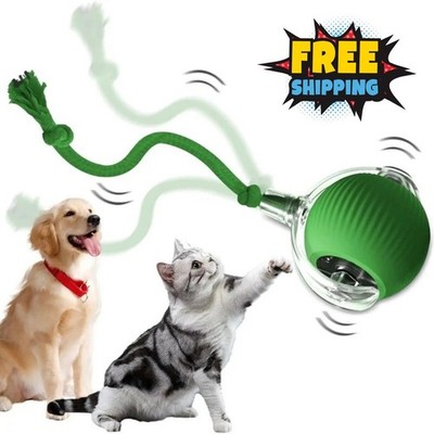 Automatic Rolling Ball Smart Cat Dog Toy Electric Pet Self-Moving Game