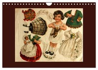 Calendar 2027 · US Version · Old European Dress Up Dolls Made Of Paper (Wall Cal