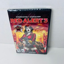 Command & Conquer: Red Alert 3 PC Video Game RTS Multiplayer Sealed