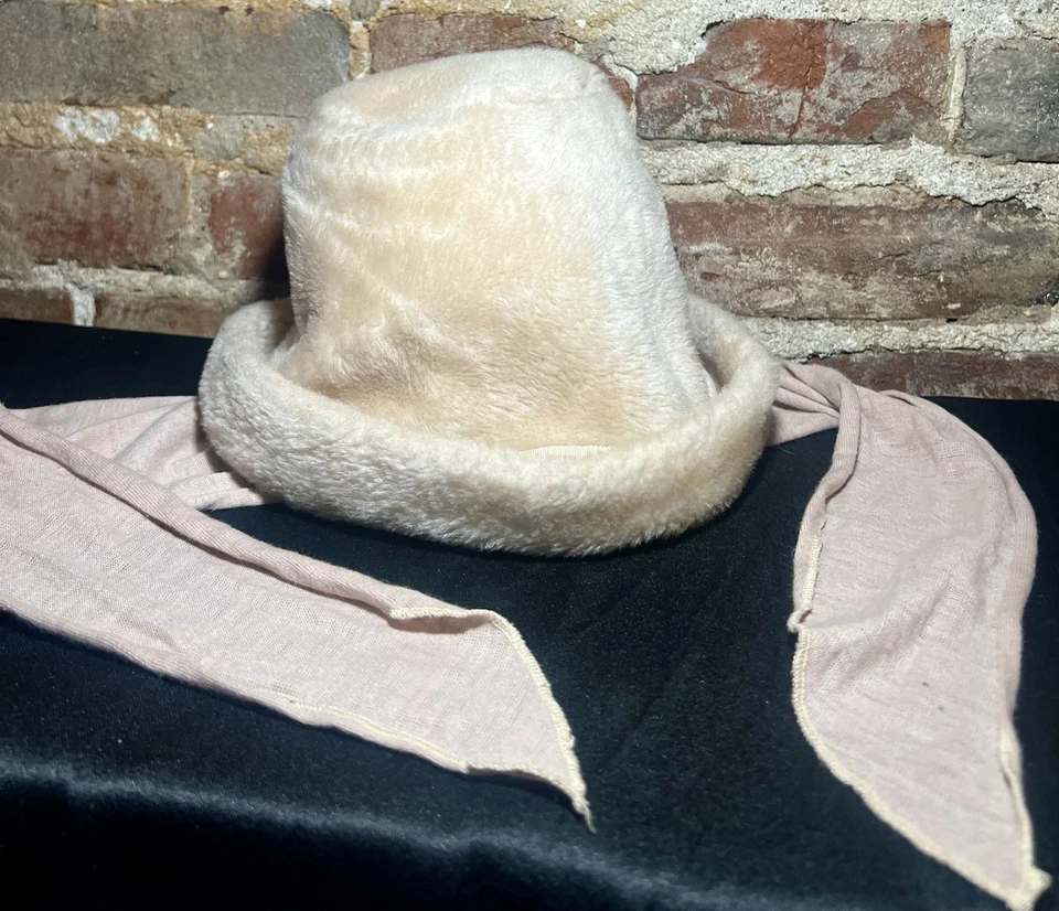 VTG Hat & Purse Lot Antique Fur Costume Great Gatsby Flapper Fashion - Image 3 of 4