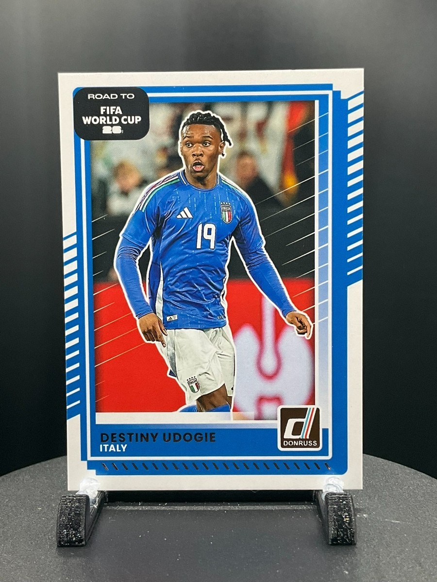 2025-26 Donruss Road to FIFA World Cup #121 Destiny Udogie, Italy