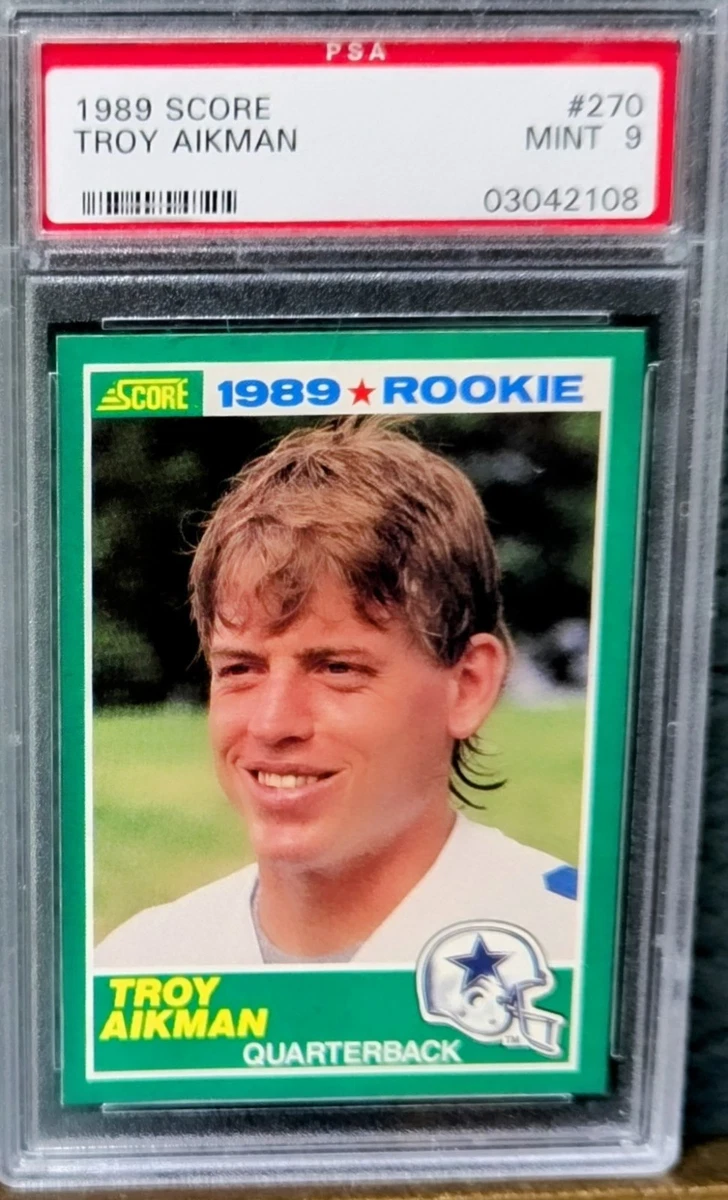 1989 Score Troy Aikman #270 for sale | eBay