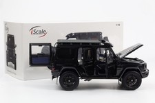 Mercedes Benz G Class G63 W463 AMG Biturbo Black 2022 IScale 180054 1:18 500 Pcs