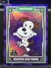 2025 VeeFriends Topps Chrome Insightful Irish Terrier Sp Purple Refractor /20