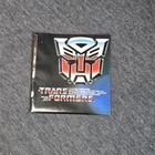 Transformers G1 1985 vintage CATALOG large checklist poster hasbro Autobot