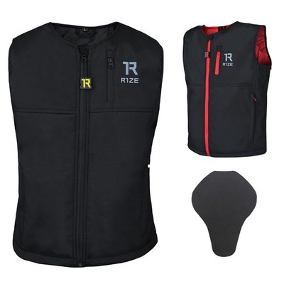 Mens Soft Shell Vest Protective Jacket Rally Gliet Waterproof PRO FUTURE