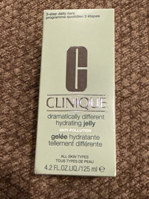 Clinique Dramatically Different Hydrating Jelly All Skin Types 4.2 Oz. 125mL NEW