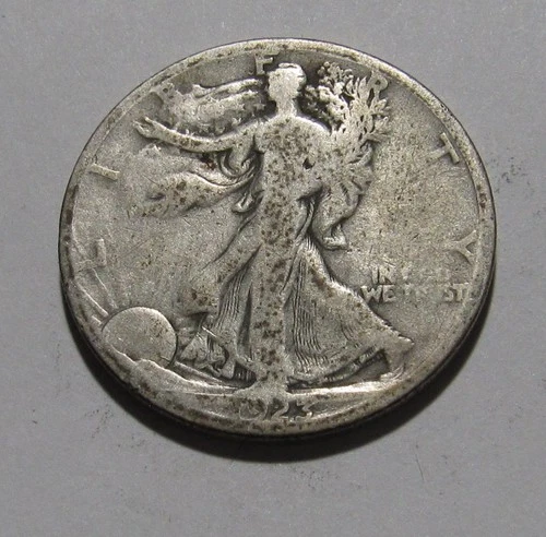 Photo of a 1923-S Walking Liberty Half Dollar from an eBay listing that sold on Jul 18, 2026
