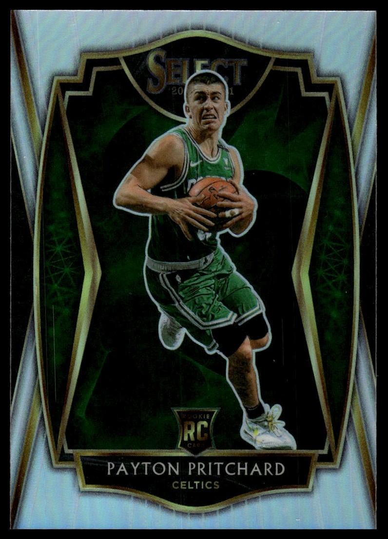2020-21 Panini Select #196 Payton Pritchard Silver Prizms