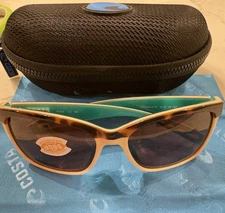Costa Del Mar Anaa Sunglasses Retro Tortoise / Polarized Brown 580P Lens 06S9053