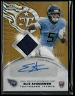 2025 Topps Chrome Elic Ayomanor Gold Refractor (RAW)