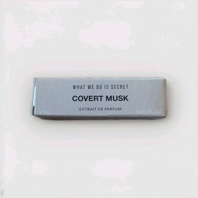 NEW RELEASE! What We Do Is Secret Covert Musk Extrait De Parfum 2mL Spray Sample