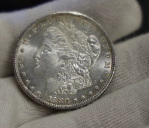 1880 S US Morgan Silver Dollar $1 Unc
