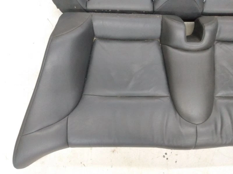 Saab 9-3 Convertible Complete Rear Seat Set Black 2005 2006 2007 2008 - Image 2 of 4